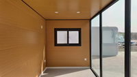 Maisonnette Apple Cabin 18m2 préfabriquée 8500x2200x2500mm, maison intelligente pour complexe hôtelier, séjour à la maison d'hôtes et camping