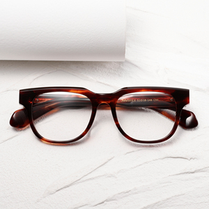 JMM303LX Full Rim Rectangle <b>Eyeglasses</b> <b>Frames</b> Unisex Anti-Uv Solid Color Adult Vision Correction - Product Image 1