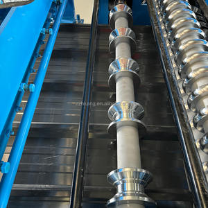 中国制造商 IBR 彩色涂层钢屋顶 IBR 850&TR5 双层板制造机械 - Product Image 5