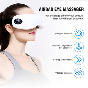 Novo massageador de olhos quente e frio, melhora a música do sono 4d, airbag elétrica inteligente, massageador de olhos frio e vibratório com compressão térmica - Product Image 5