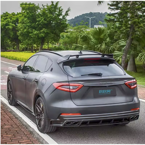 Kit de carrosserie OEM en fibre de carbone pour <span class=keywords><strong>Maserati</strong></span> Levante Nouveau séparateur de becquet de diffuseur de lèvre de pare-chocs arrière - Product Image 5