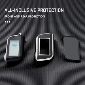 NOUVEAU Coque porte-clés en TPU <span class=keywords><strong>pour</strong></span> Starline A93 A63 <span class=keywords><strong>Version</strong></span> russe Alarme de voiture bidirectionnelle LCD Télécommande Porte-clés Sac - Product Image 4