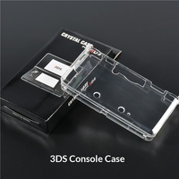 Étui de protection pour console de jeu 3DS, design cristal, vente en gros du fabricant