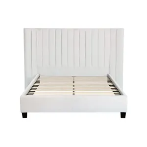 床架现代雕刻卧室家具型床架