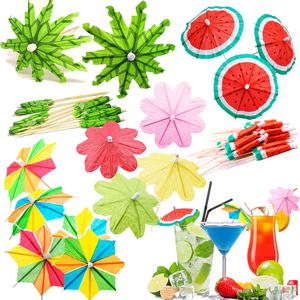 Decorazioni <span class=keywords><strong>di</strong></span> Alta Qualità <span class=keywords><strong>per</strong></span> Feste Hawaiane Luau: Stuzzicadenti in Bambù <span class=keywords><strong>per</strong></span> Snack, Antipasti, Formaggi e Piatti Freddi <span class=keywords><strong>di</strong></span> Frutti <span class=keywords><strong>di</strong></span> Mare - Product Image 1