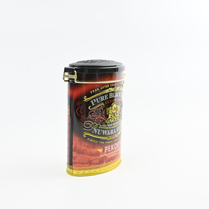 Lata de Té Personalizada con Degradado, Tapa Corona, Impresión por Estampado en Caliente, Embalaje Flexográfico OEM para Paquetes de Té Negro Ceylon Pekoe - Product Image 4