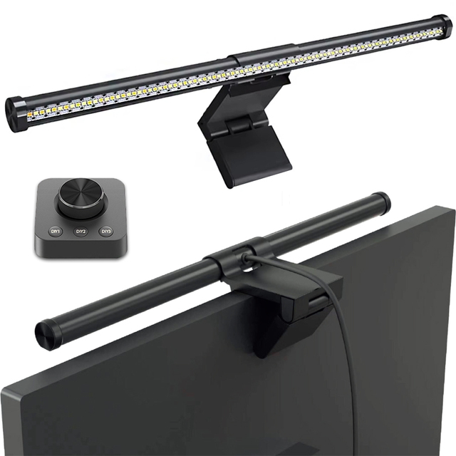 Stepless Dimming Led Eye Protection Hanging CCT Light USB Powered Smart Computer Monitor Laptop LED Screen Bar Lamp Lights Bar