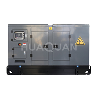 Groupe électrogène diesel silencieux de 44 kW 55 kVA avec alternateur Leroy-Somer, alimenté par un moteur de la série WC