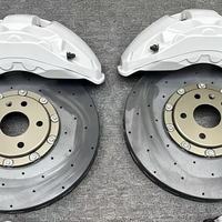 Kit de Caliper de Freno Grande de 10 Pistones Nuevo de Fábrica China, Disco de Freno de Cerámica de Carbono 10N para Audi RS6 RS4 A6 C7 B5, para BMW F36 E92 M3 M5 X6