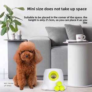 Fabbrica-durevole interattivo lanciatore di Tennis cane palla giocattolo semplice pulizia all'aperto rilascio di energia per cani attivi di lusso in metallo - Product Image 4