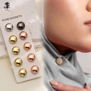 Aimant pour hijab bijoux de mode pour femmes épingle magnétique ronde 53 couleurs épingle pour hijab vêtements <span class=keywords><strong>en</strong></span> gros magnétisme fort - Product Image 3