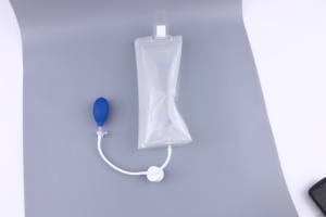 KK 제조 최고 품질의 ICU 커프 TPU 소재 가시성 플라스틱 압력계 1000ml 재사용 가능한 압력 주입 가방 - Product Image 2