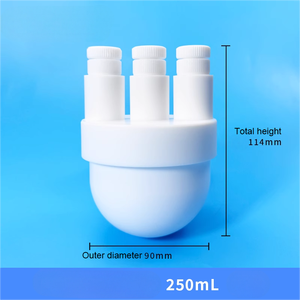 Frasco de PTFE 50ml 100mL 250ml 500ml 1000ml 2000ml Resistencia a la corrosión para análisis de laboratorio Botellas de laboratorio de PTFE - Product Image 3