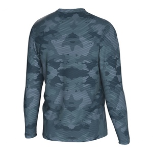 Chemise de pêche anti-UV UPF 50+ personnalisable avec logo, séchage rapide, 100 % polyester, imperméable, grandes tailles disponibles - Product Image 4