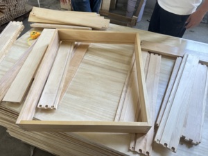 Material <span class=keywords><strong>de</strong></span> <span class=keywords><strong>Madera</strong></span> Maciza para Cajones, <span class=keywords><strong>Madera</strong></span> <span class=keywords><strong>de</strong></span> Abedul con Protección UV, Duradero y Ajustable, para Gabinetes <span class=keywords><strong>de</strong></span> Estilo Moderno, etc. - Product Image 6