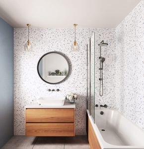 Panneaux muraux décoratifs en bambou modernes de haute qualité, ignifuges, pour usage intérieur, résistants à l'humidité et imperméables, faciles à installer - Product Image 4