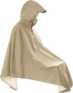 Couleur Personnalisé Vélo Riding Rider Adulte Noir Polyester Extra Large Taille Libre À Capuche <span class=keywords><strong>Poncho</strong></span> De <span class=keywords><strong>Pluie</strong></span> avec Bande Réfléchissante Sûre - Product Image 5