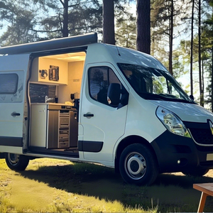 Nouveau modèle de fourgonnette de camping en acier inoxydable léger, Modulos Camperizar, fourgonnette de transport, insert de camping, conversion de fourgonnette pour le camping - Product Image 1