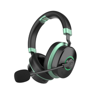 Casque de jeu sans fil avec micro ENC, double connexion 2.4G et faible latence, design supra-auriculaire pour PC, PS4, PS5, XBOX, Switch