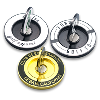 Pièces de monnaie magnétiques en métal personnalisées pour le golf, logo de balle de golf, marqueur de balle de golf personnalisé, pièces de monnaie de défi