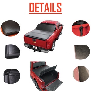 Cubierta Rígida Plegable en Tres Partes para HILUX/TACOMA/<span class=keywords><strong>TUNDRA</strong></span>/RANGER/F150/DODGE RAM/SILVERADO/AMAROK/TRITON/D-MAX/NAVARA FRONTIER/Sierra - Product Image 4