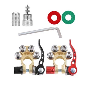 2025 J & H Durable Brass 4-pin pin thiết bị đầu cuối kết nối nữ/nam Dual Side uốn Lug thiết bị đầu cuối - Product Image 2