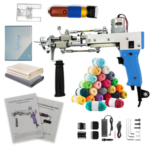 Electric Carpet Tufting Gun Beginner Friendly <strong>Rug</strong> <strong>Making</strong> Tools DIY Craft Tufting <strong>Kit</strong> Full Set with Instruction Video - Product Image 1