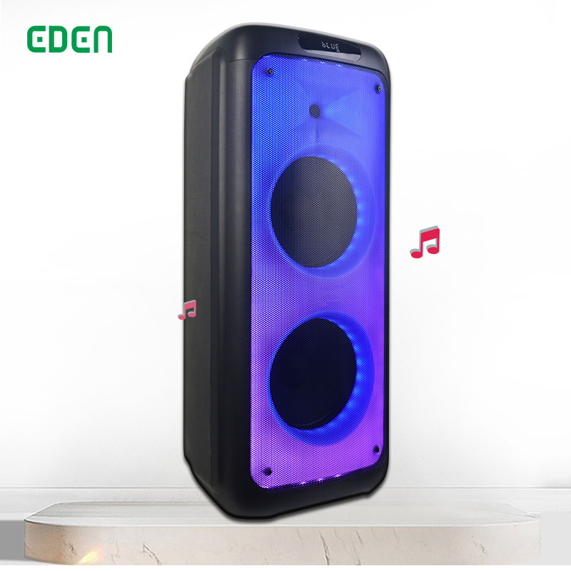 OEM/ODM Haut-parleurs 2*10 pouces haut-parleur 1000 watt audio sans fil bluetooth karaoké grand haut-parleur