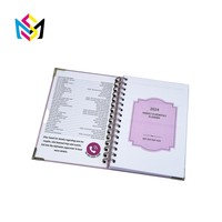 Carnet à spirale Wire-O personnalisé avec logo, reliure métallique, bloc-notes de planification professionnel, fourniture en gros