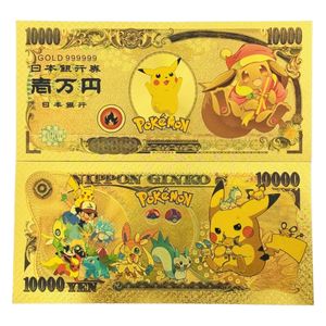 24 Jenis Uang Kertas Anime Jepang Baru, Uang Kertas Kartun Berlapis Emas untuk Hadiah Penggemar - Product Image 2