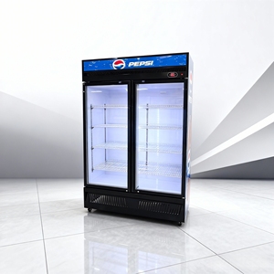 Refrigerador Comercial Personalizado al por Mayor de 300L, Refrigerador de <span class=keywords><strong>Cerveza</strong></span> con Puerta de Vidrio, Enfriador de Bebidas Energéticas - Product Image 3