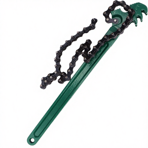 Clé à chaîne en acier au carbone anti-corrosion et anti-étincelles de qualité industrielle Premium Karen, 8-12 pouces, personnalisable OEM, métrique - Product Image 3