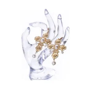 聚树脂透明人体模型手形珠宝展示架手链戒指手表架