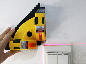 Wholesale Right Angle Laser Level Tile Laying <b>Tool</b> Safe Eco-Friendly Red Line <b>Square</b> Projection 90 Degree Wire <b>Tools</b> Horizontal - Product Image 3