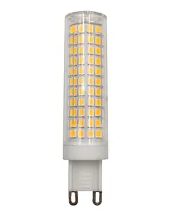 Flux lumineux élevé 1200lm led remplacer l'ampoule halogène g9 base g9 smd2835 136 pièces