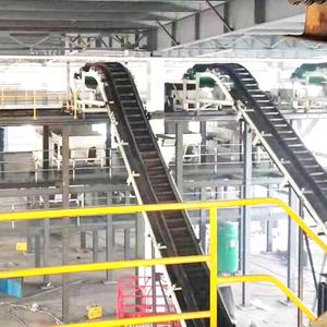 HS kodu 8428330000 çıta taşıyıcı çelik kordon kavisli bant konveyör - Product Image 3