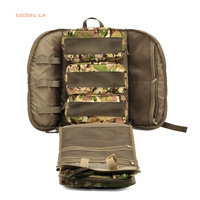 Sac à dos tactique camouflage Oxford SOB2301 avec logo personnalisé, 25L/35L/45L, sac de randonnée, fermeture éclair, doublure en polyester, imperméable