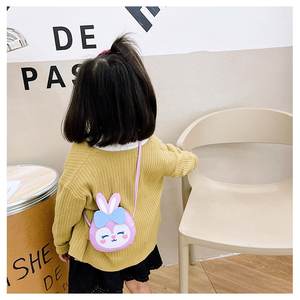 Großhandel niedlichen Pu Leder Mode Mädchen Baby Cartoon Kaninchen Ohr Umhängetaschen Schöne Kinder Münze Geldbörse Zubehör Handtaschen - Product Image 6