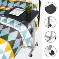 Hp bureau tout-en-un ordinateur de chevet avec roues, hauteur réglable, table de bureau debout, table pliable pour ordinateur portable