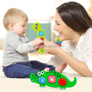 Juguete Sensorial Antiestrés con Forma de Cocodrilo, Oruga y Autobús Escolar, Juguete de Burbujas para Dedos, para Bebés, Niños y Adultos, Anti-Ansiedad - Product Image 3