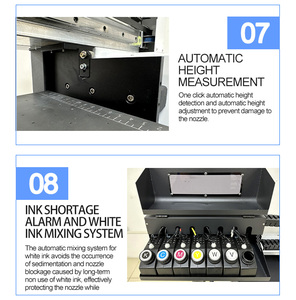 Dual Head Máy tính để bàn mini nhỏ A5 A4 A3 điện thoại di động trường hợp máy in phun LED UV máy in UV phẳng máy in cho Acrylic - Product Image 3