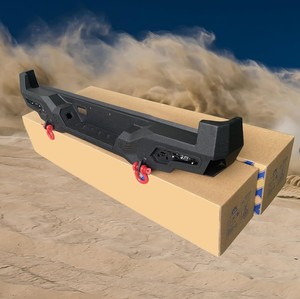 Wildfront Tacoma 2016-2023 4x4リアバンパートウフック付きC4オートアクセサリー - Product Image 5