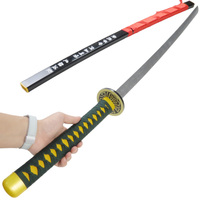 122cm Yoshihide Odachi Cosplay Weapon Prop Toy Bahan Bambu & ABS