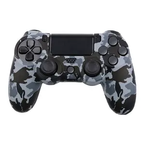 Aksesoris Kamuflase Silikon Cover Case Kulit Gel Karet Grip Lengan UNTUK Sony PlayStation 4 PS4 Pro Controller