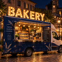 Panneau publicitaire LED personnalisé lumineux pour magasin, logo d'entreprise, restaurant de restauration rapide, camion de cuisine, remorque, signalisation montée sur toit