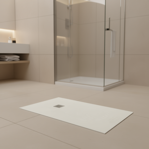 Plato de Ducha Emotion Line Serenity Rectangular 120 x 220 cm Gris 7035 - Product Image 3