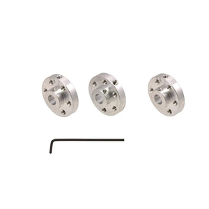 Özel Mini <span class=keywords><strong>Cnc</strong></span> işleme için evrensel alüminyum montaj HUB 4-40 delik 6mm 4mm 3mm mil çifti makine parçaları malzemeleri