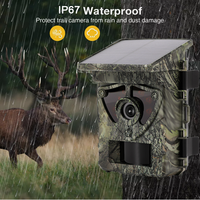 Caméra de chasse solaire 8K ODM/OEM avec détection de mouvement PIR, déclenchement 0,3s, vision nocturne 940nm, IP67 – Vente en gros
