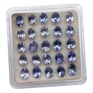 Piedras Preciosas Sueltas de Tanzanita Natural, Facetadas, para la Elaboración de Joyas, para Pulseras, Collares y Pendientes - Product Image 2