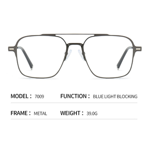 Vente en gros de lunettes de soleil polarisées à monture métallique personnalisées 2023, lunettes de soleil à double pont, lunettes de soleil rétro à clip magnétique pour hommes - Product Image 5